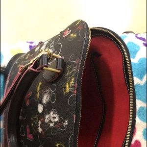 Mickey Mouse Dooney and Bourke leather purse